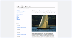 Desktop Screenshot of klmarinayachting.de